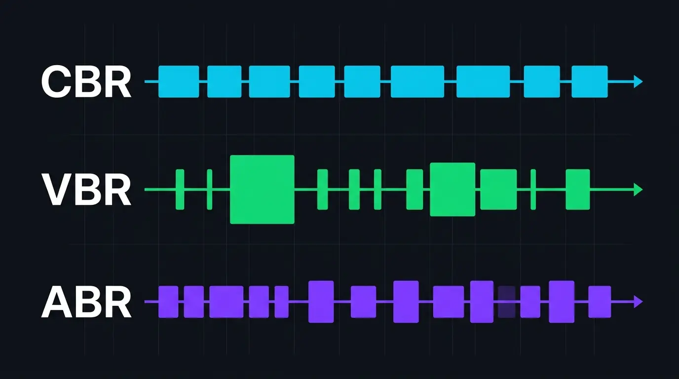 Audio Bitrate Explained: CBR vs VBR vs ABR