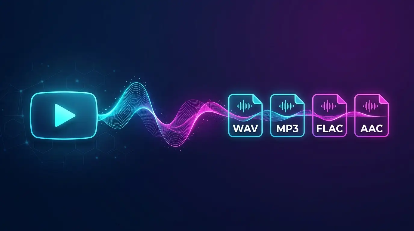 How to Convert YouTube Video to Audio (All Formats Explained)