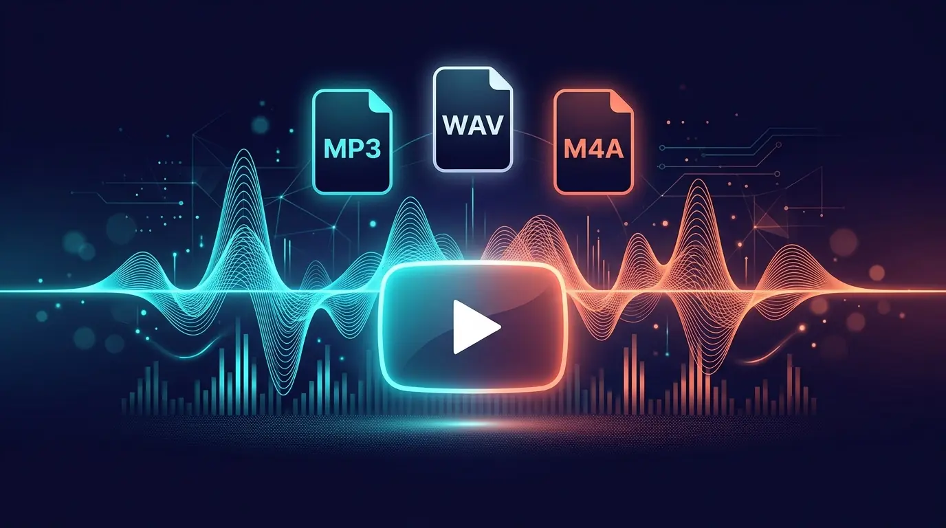 How to Download Audio From YouTube (MP3 vs WAV vs M4A)