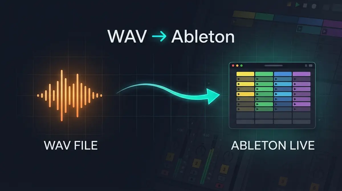How to Import WAV Files into Ableton Live (Without the Headaches)