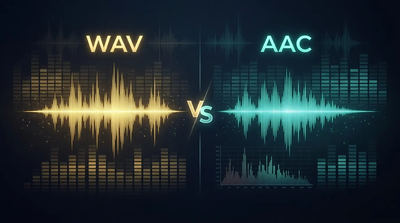 WAV vs AAC: Key Differences Explained for Producers, Editors, and Listeners