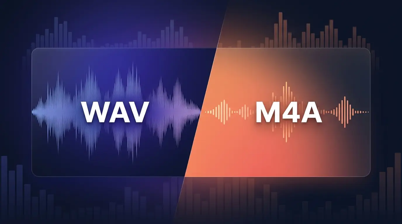 WAV vs M4A: Which Format for Music & Video?