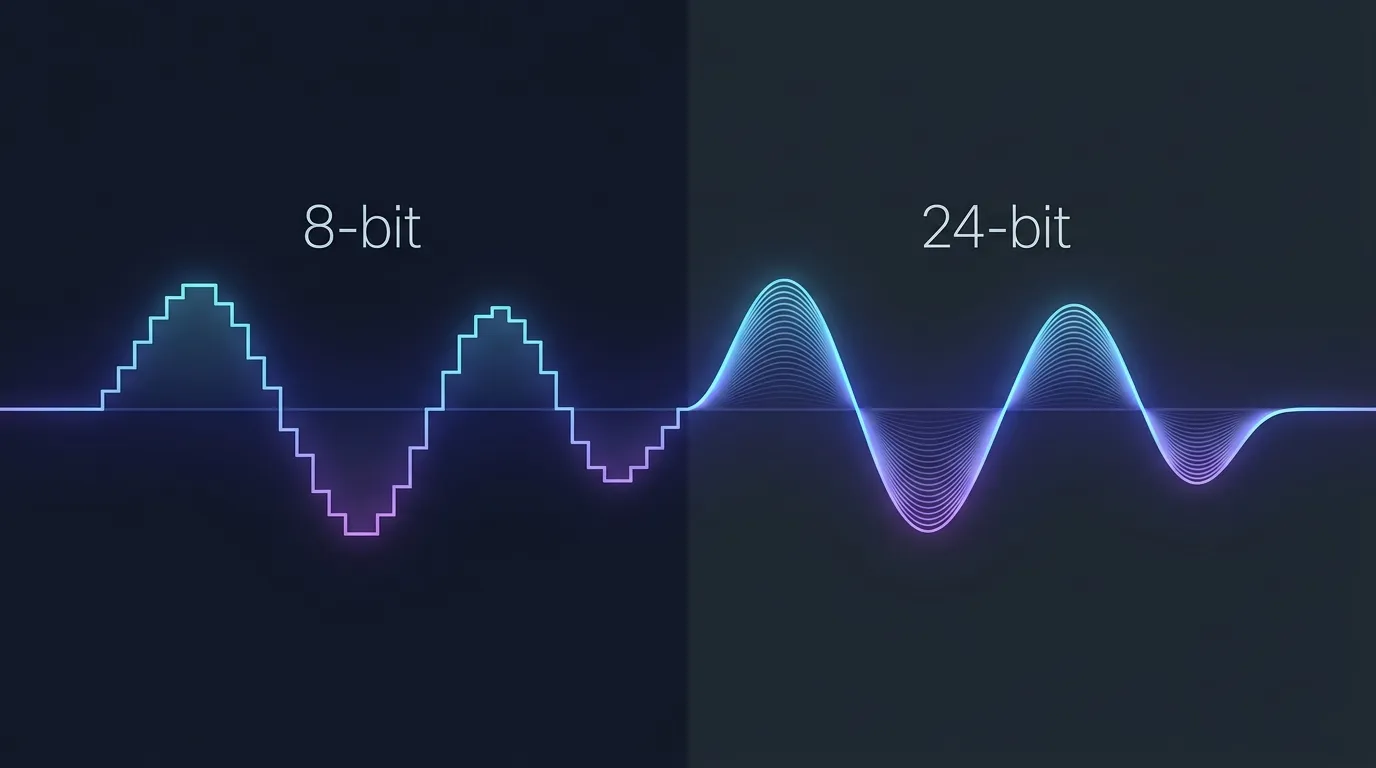 What Is Bit Depth in Audio? 16-Bit vs 24-Bit Explained