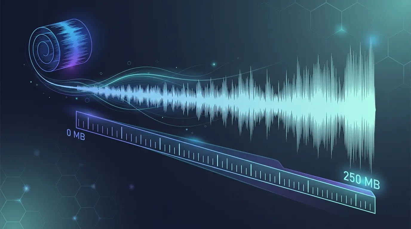 Why Are WAV Files So Large? The Math Behind It